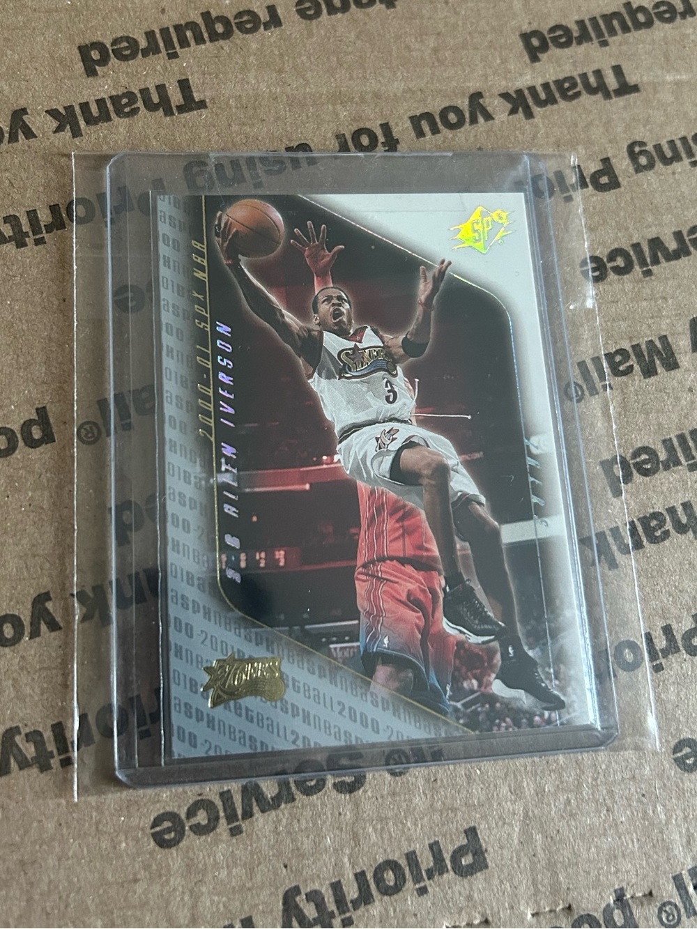 Allen Iverson ‘00 Upper Deck SPX Card No. 60